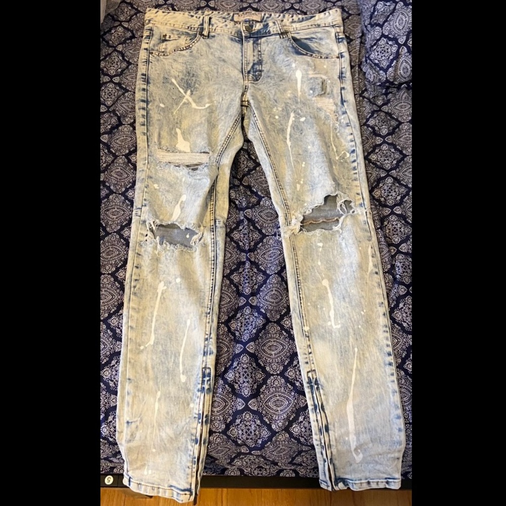 Hyper Denim Los Angeles zipper jeans tapered